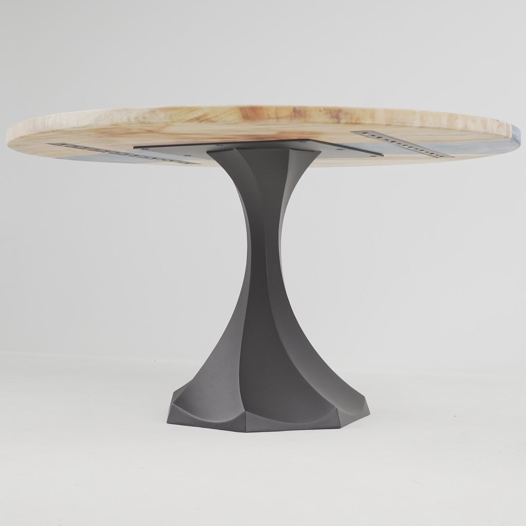 Table Base 311 Lithe 28H Tulip Metal Design Furniture round pedestal table base round table with pedestal base round coffee table pedestal base pedestal base for round table