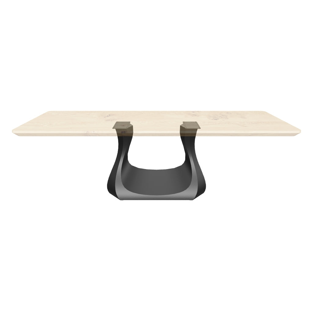 Dining Table Base 302 Uilani 28H Metal Heavy-Duty Pedestal Stand