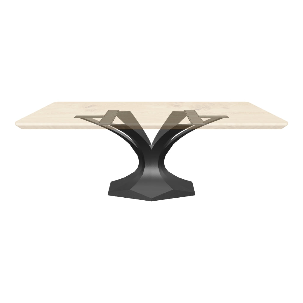 Table Base 304 Dentro 28H for Dining Design Furniture