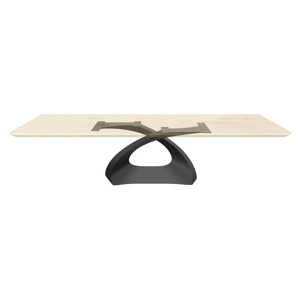 307 Tulipe 28" Industrial Metal Table Base