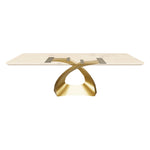 Gold Table Base 307 Tulipe 28H Luxurious Furniture
