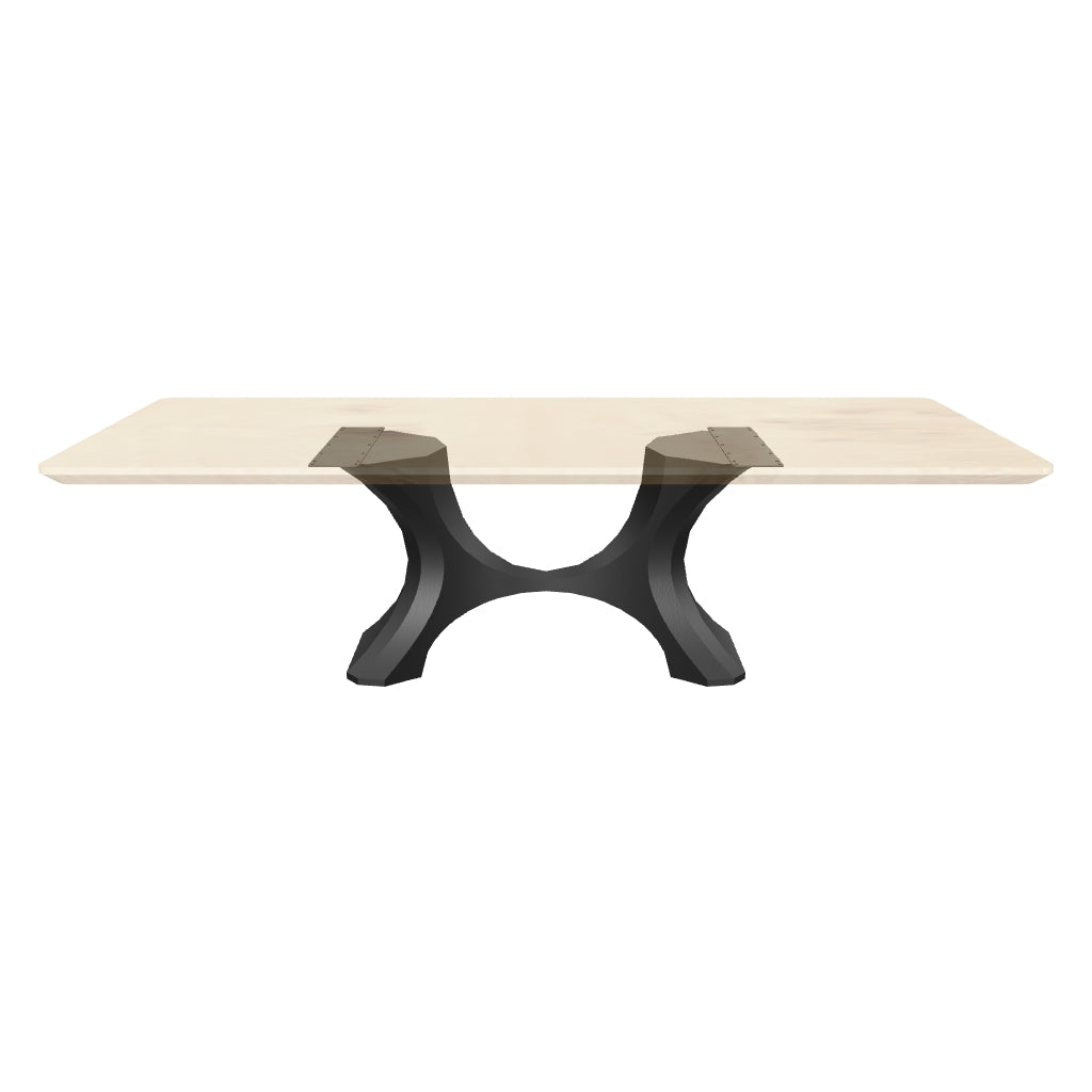 Luxury Dining Table Base 28" H for DIY Furniture Projects - 310 Hoshi