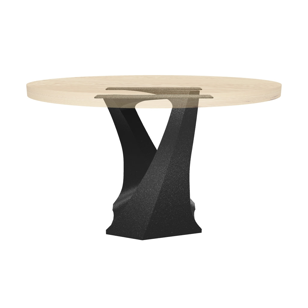 Table Base 28" H for Round Table Top and DIY Projects - 316 Tulipe