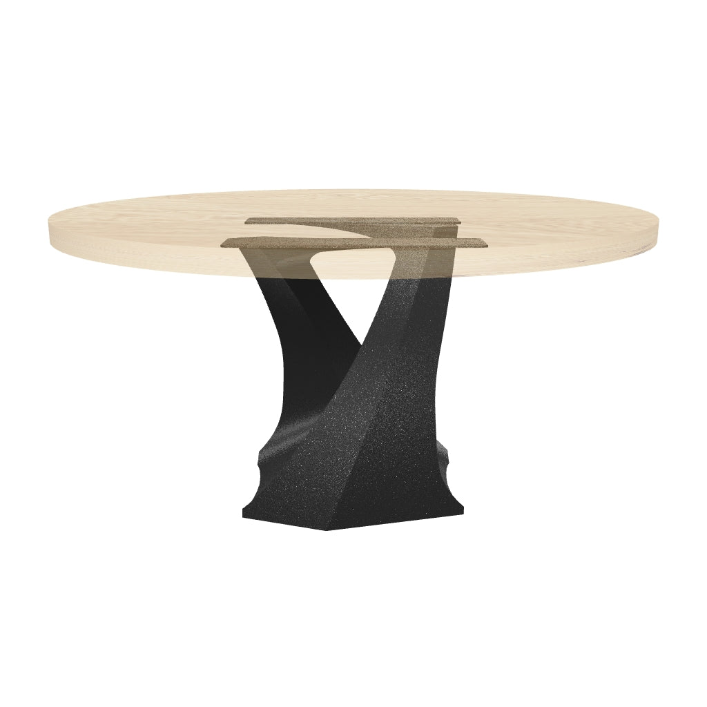 Table Base 28" H for Round Table Top and DIY Projects - 316 Tulipe