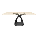 Black Metal Table Base 323 Tulipe 28" H – Mid-Century modern pedestal base featuring a graceful, sculptural silhouette handcrafted from heavy-duty powder-coated steel in matte black. This artisanal metal dining base features a unique hollow design for gravel-filling to maximize stability and an ultra-sturdy foundation (1,000 lbs capacity) available in 24"L (323S) or 32"L (323B) configurations. A premium DIY steel table base engineered with precision-drilled mounting plates to securely support a heavy live-e