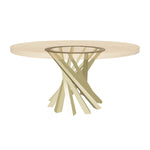 Gold Table Base 325S Filar Gold 28H DIY Metal Furniture metal pedestal table base pedestal table base only pedestal table base metal table pedestal base metal dining table pedestal base