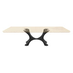 Table Base 328 Flutter 28H Heavy-Duty Metal Furniture