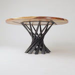 Table Base 325 Filar 28H Metal Furniture Round table Base 325 28H Tulip Legs - Heavy Duty; glass table base diy; pedestal table base for glass top; Greek column table base; glass coffee table base ideas; kitchen table base for glass top