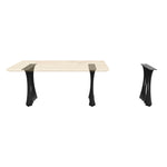 Furniture Legs 410 Radix 28H Metal Modern Table Legs