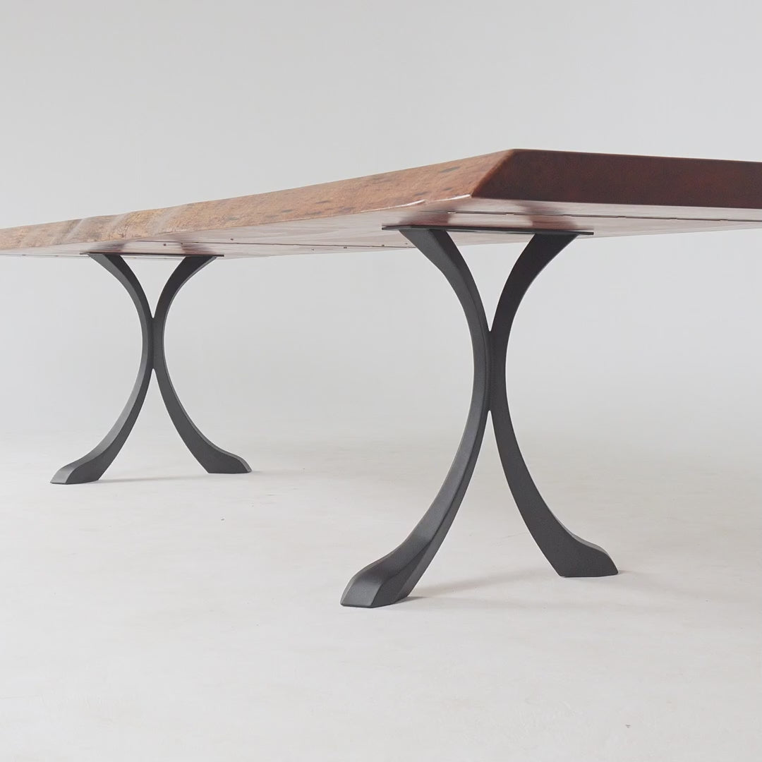 Furniture Legs 421 Xeni 28H Metal with X-sharp Dining Table Legs metal table legs furniture round dining table wood desk dine table flowyline design kitchen table side table mid century modern handmade furniture entryway table industrial & rustic style heavy duty flowyline design