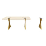 Gold Table Legs 420 Akro 28H Modern DIY Dining Furniture