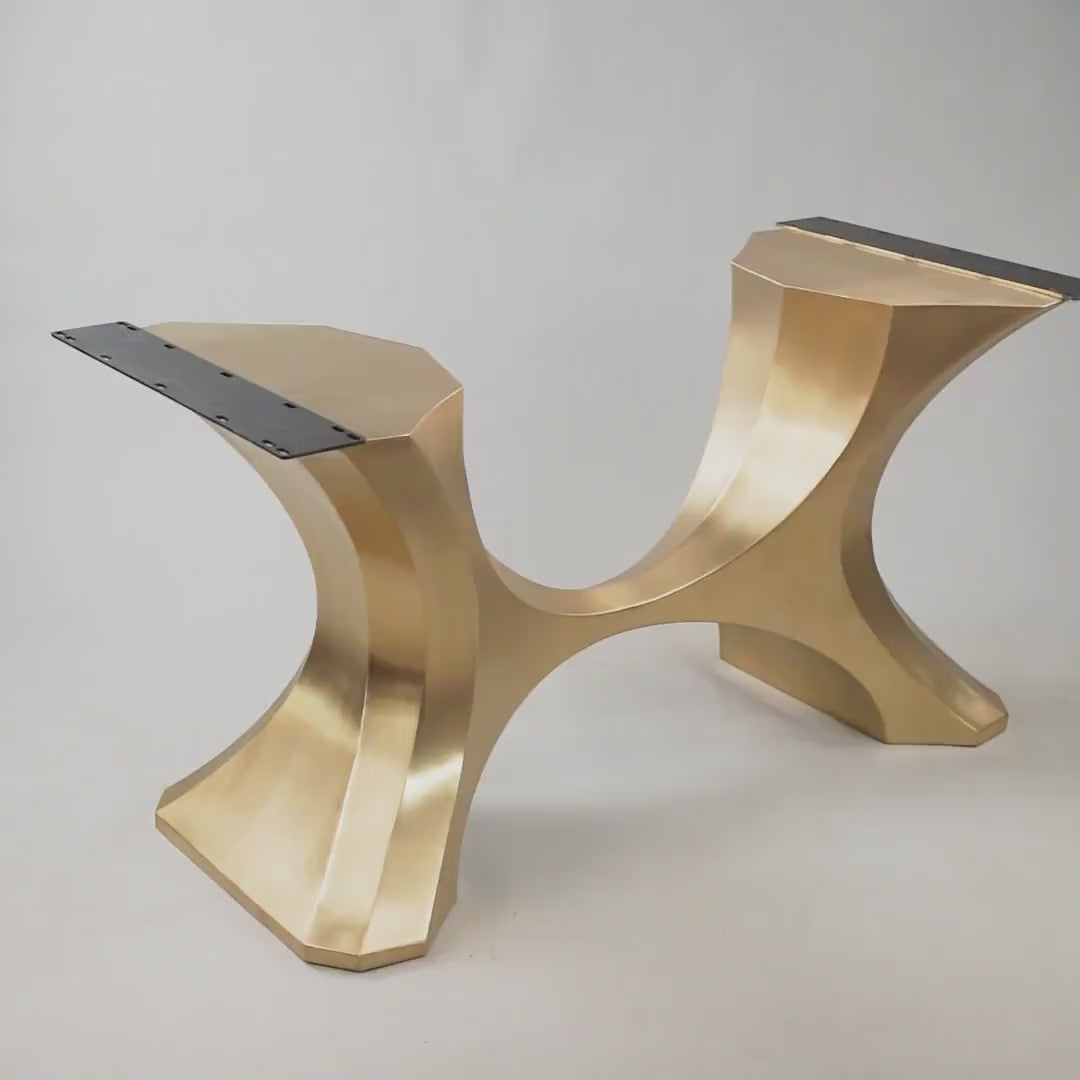 Gold Table Base 310 Hoshi 28H Luxurious Furniture gold metal table legs gold metal legs for dining table metal legs on table gold gold metal dining table legs gold metal legs for table