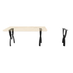 Table Legs 444 Uta 28H for Modern Table Legs