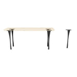 Desk Legs 501 Snello 28H Metal Handmade Modern Table Legs