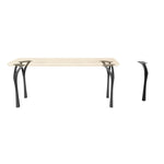 Desk Legs 508 Faras 28H Modern Metal Table Legs