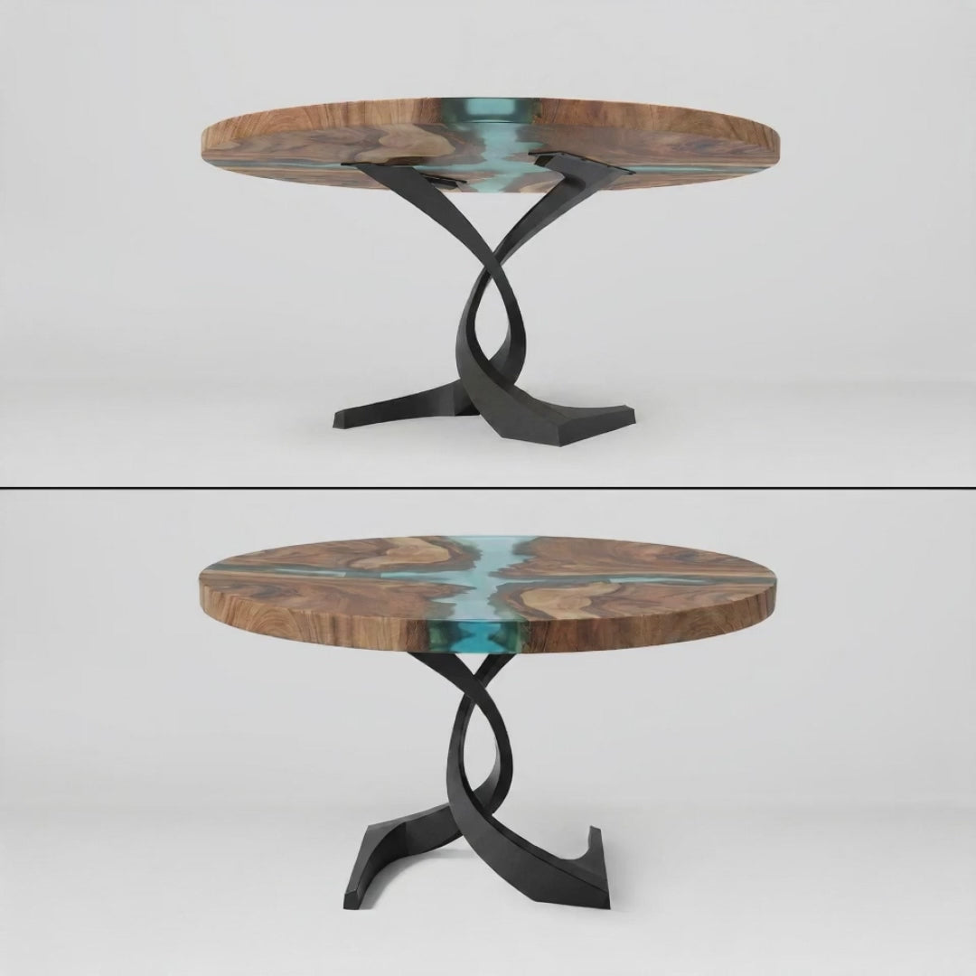 Metal Table Base - 315 Mamba - 20W, 28H inch round dining table base mid century modern Pedestal stand kitchen pedestal table base base for table top steel oval glass granite home and living industrial and rustic style heavy duty