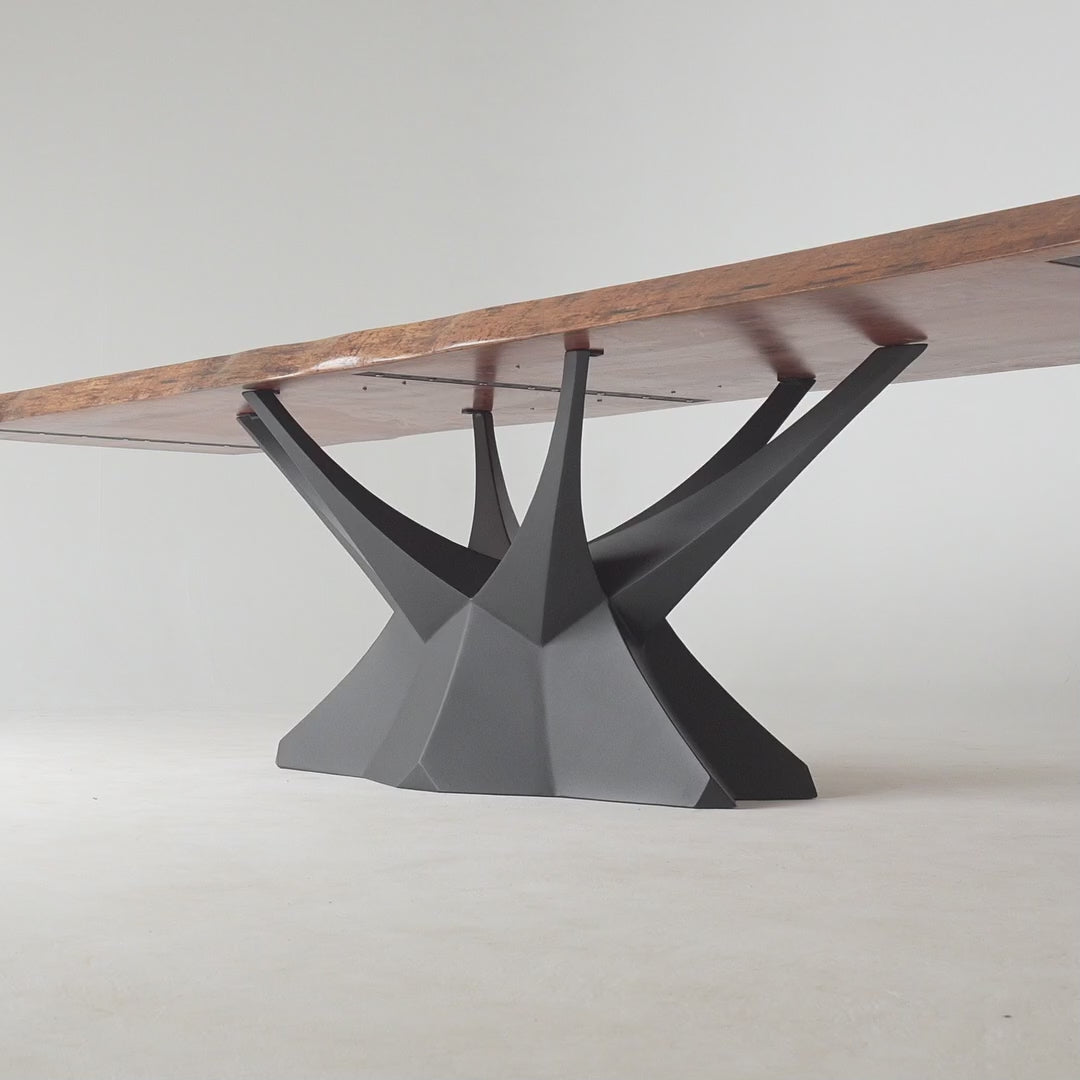 Table Base 324 Kruna 28H for Woodworking Live Edge Top dining table base only dining table base table base only modern dining table base