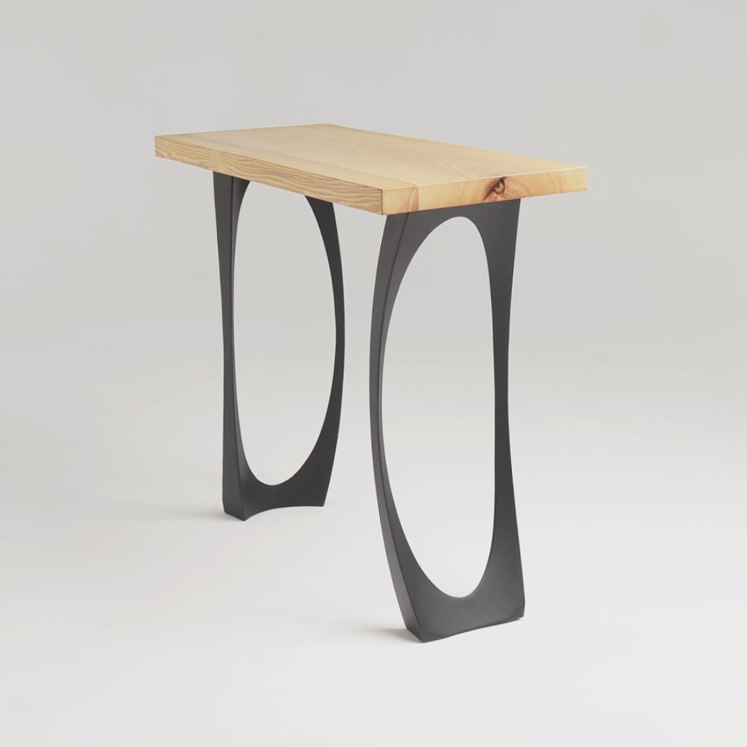 Metal Console Table Legs - 211 Cleo - 28H inch - Set of 2 pcs metal table legs furniture console table desk legs side table steel table base entryway table Narrow Console Table handmade furniture diy round counter height table bar table