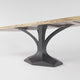 Metal Table Base - 304 Dentro - 31, 22, 28H inch table base table legs tulip table base for table top pedestal base furniture legs steel table base handmade furniture oval dining table Glass Table Base trestle table base home and living industrial and rustic style heavy duty