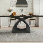 307 Tulipe 28" H Industrial Metal Table Base