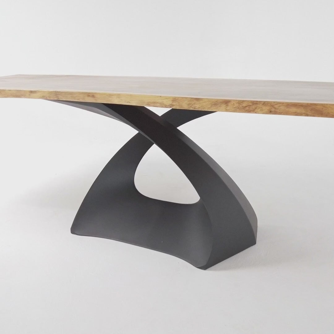 Metal Table Base - 307 Tulipe - 28H inch dining table base metal table base table legs mid century modern Mid Century round dining table furniture legs desk oval pedestal table Kitchen and Dining Pedestal Table Base home and living industrial and rustic style heavy duty