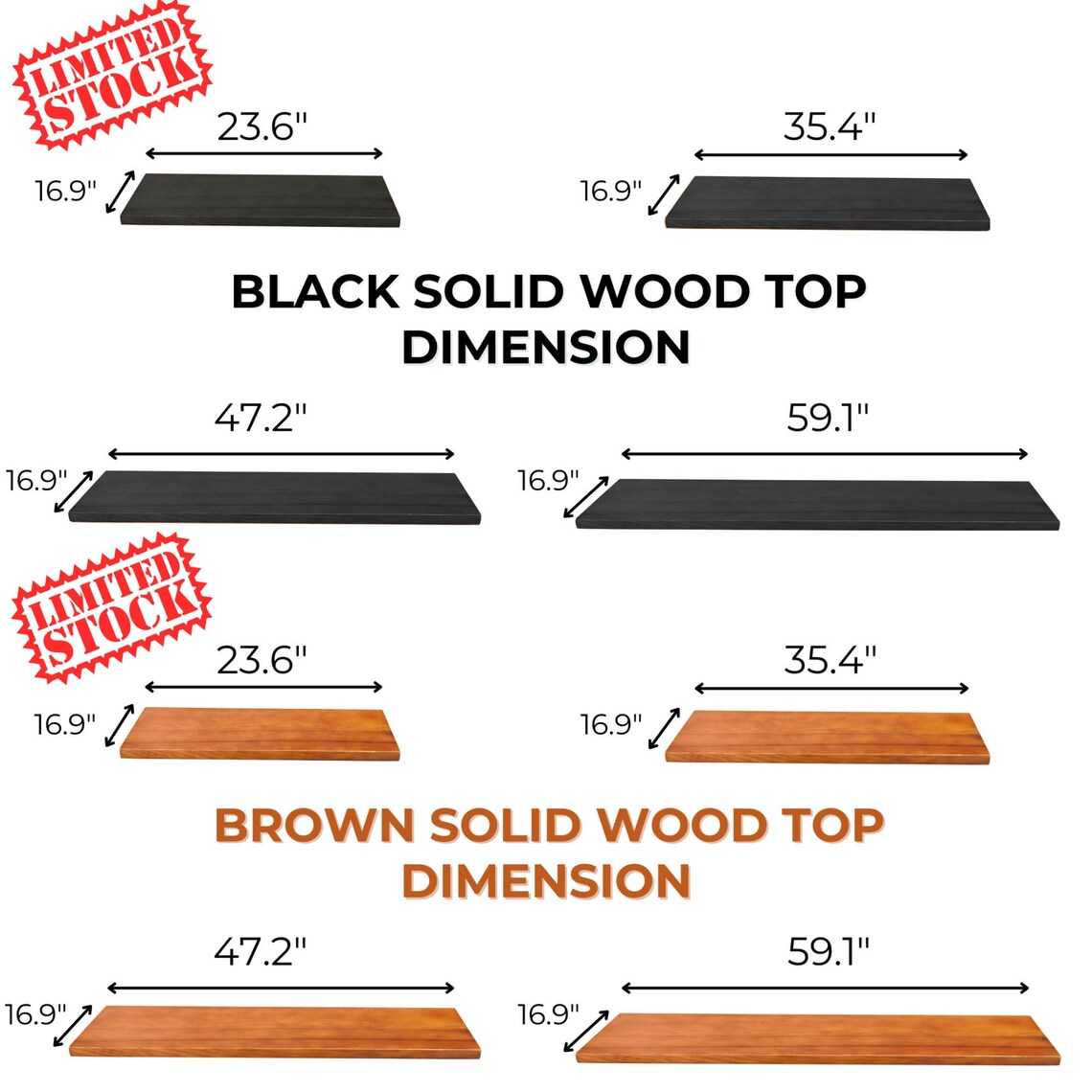 Solid Wood Table Top 7