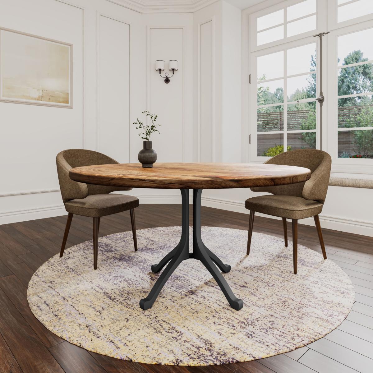 Table Base 213 Wishbone 28H for Round Dining Tabletop