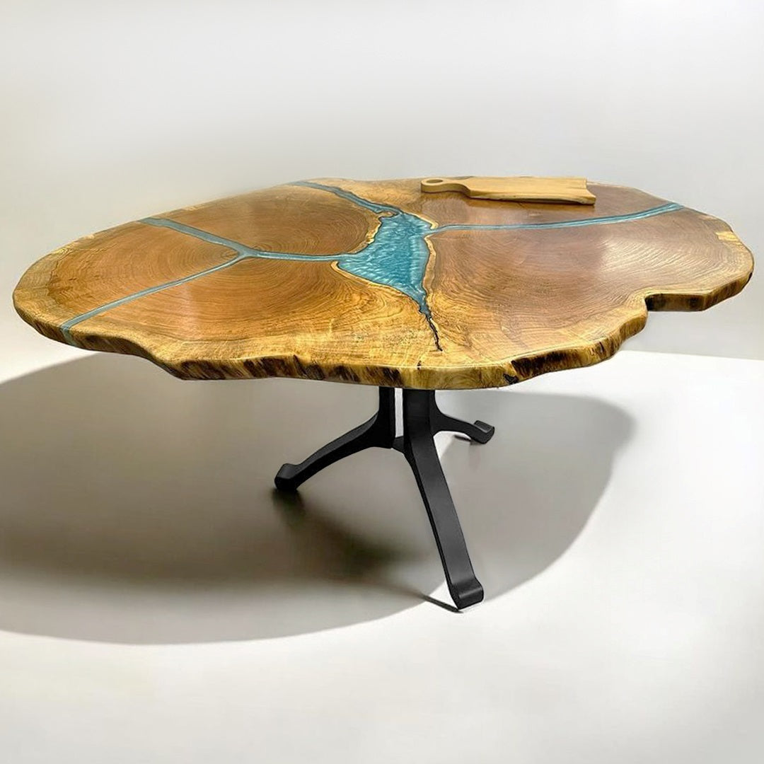 Table Base 213S Wishbone 28H for Round Dining Tabletop - Flowyline