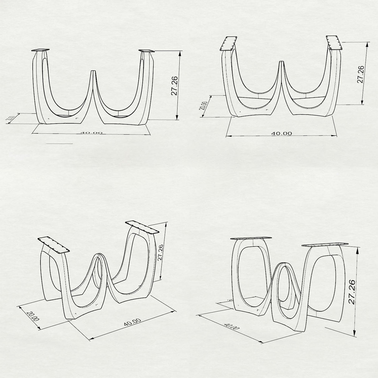 Black Metal Table Base 332 Atlas 28" H – Sculptural pedestal base featuring a dynamic, twisted spiral design handcrafted from heavy-duty powder-coated steel in matte black. This artisanal metal dining base provides an ultra-sturdy foundation (1,000 lbs capacity; 40"L x 20"W). A premium DIY steel table base engineered with a precision-drilled 17.2" x 4.3" mounting plate to securely support a heavy live-edge tabletop, marble slab, or wood dining top.