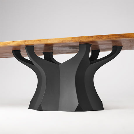 Metal Table Base - 303 Namu - 31, 22, 28H inch round table base farmhouse furniture legs coffee table base dining table base Pedestal table Base base for round table wooden dining table mid century modern home and living industrial and rustic style heavy duty