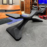 Metal Table Base 306 Xerxes dining table steel table base mid century modern iron table base flowyline design table legs pedestal table base coffee round base for table top