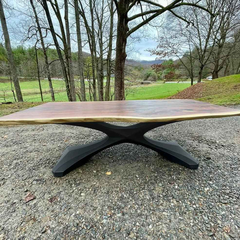 Metal Table Base 306 Xerxes dining table steel table base mid century modern iron table base flowyline design table legs pedestal table base coffee round base for table top