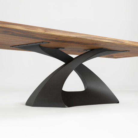 Metal Table Base - 307 Tulipe - 28H inch dining table base metal table base table legs mid century modern Mid Century round dining table furniture legs desk oval pedestal table Kitchen and Dining Pedestal Table Base home and living industrial and rustic style heavy duty
