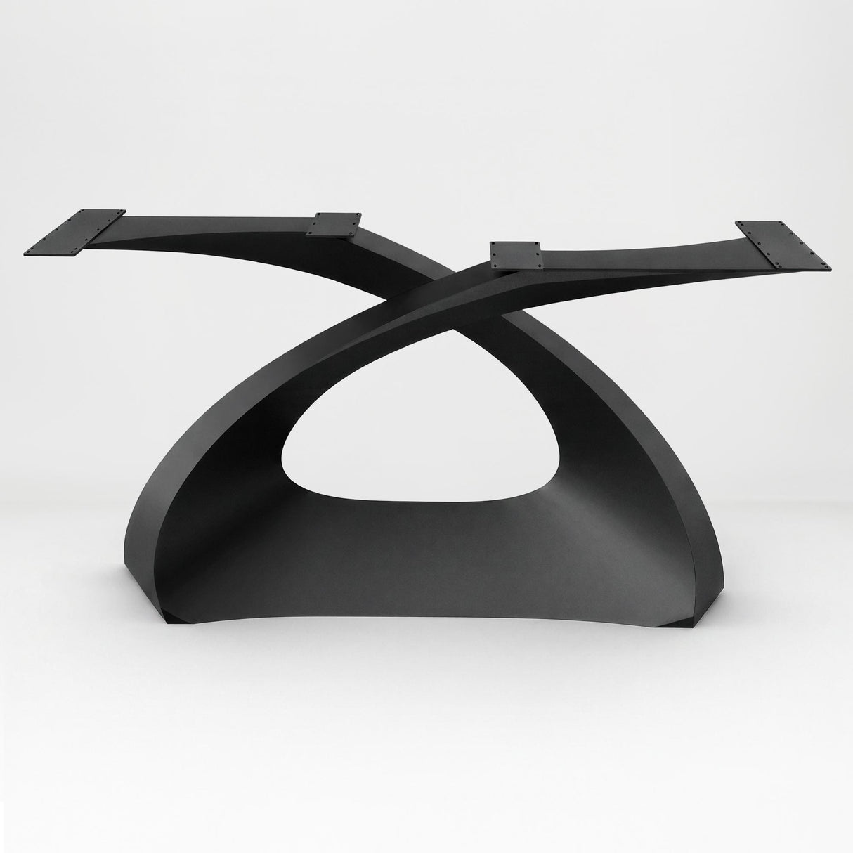 Metal Table Base - 307 Tulipe - 28H inch dining table base metal table base table legs mid century modern Mid Century round dining table furniture legs desk oval pedestal table Kitchen and Dining Pedestal Table Base home and living industrial and rustic style heavy duty