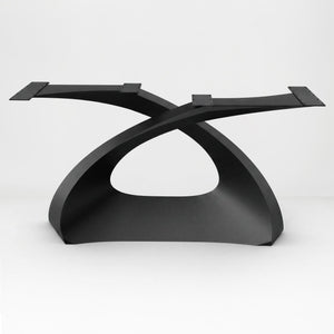 Metal Table Base - 307 Tulipe - 28H inch dining table base metal table base table legs mid century modern Mid Century round dining table furniture legs desk oval pedestal table Kitchen and Dining Pedestal Table Base home and living industrial and rustic style heavy duty