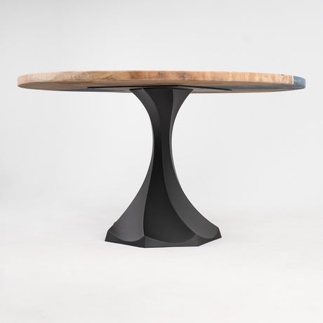 Table Base 311 Lithe 28H Tulip Metal Design Furniture table legs table base furniture legs mid century modern base for table top pedestal table base Round dining and kitchen side table Round Dining Base living room glass table base home and living industrial and rustic style heavy duty