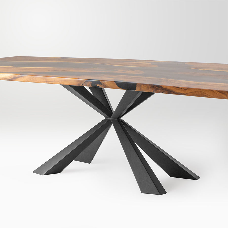 Table Base 313 Summa 28H Metal Industrial Furniture - Flowyline