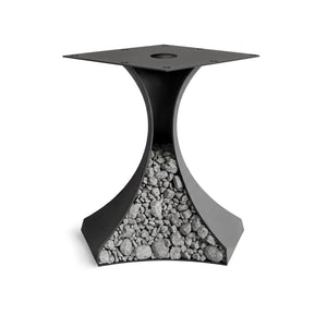 Table Base 321 Lithe 28H Metal Tulip Furniture Design table base metal table base dining table base table base only round table base round table base only metal base dining table