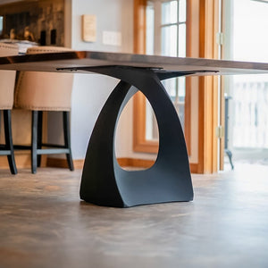 Table Base 323 Tulipe for Round Table Tops Design pedestal table base metal table pedestal base metal dining table
