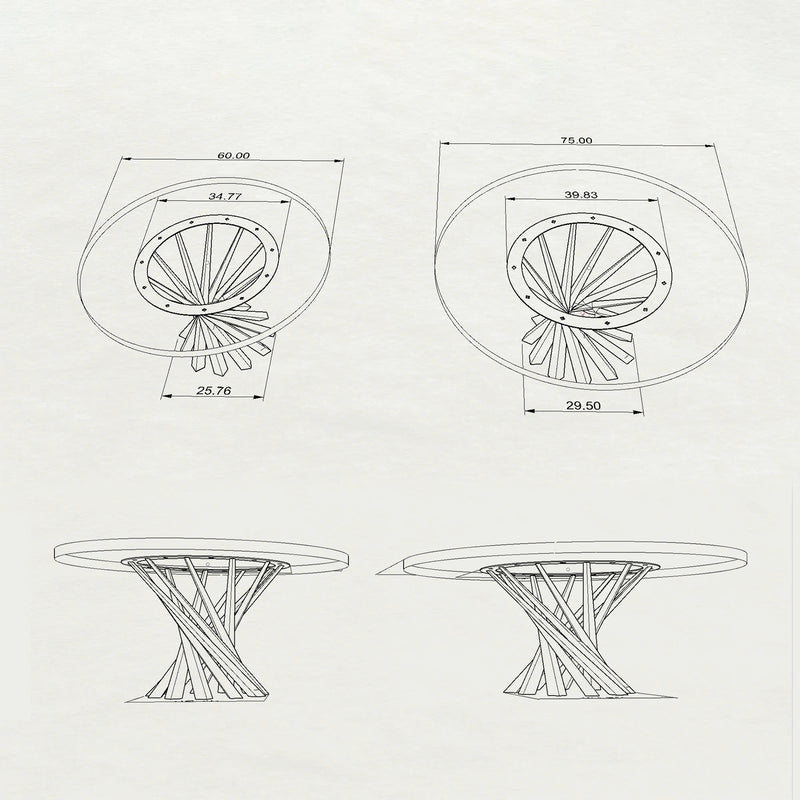 table base 325 filar