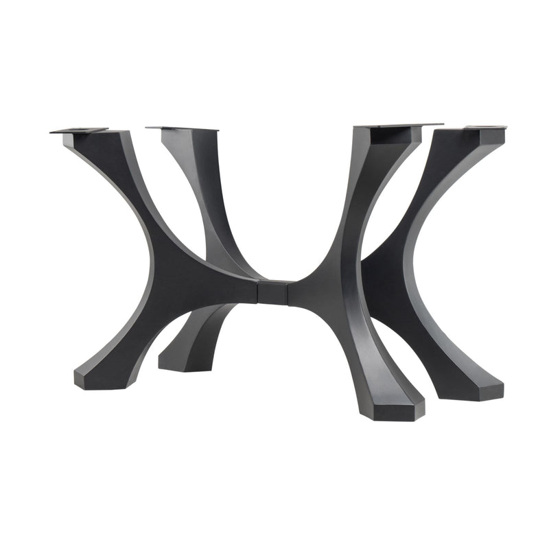 Table Base 328 Flutter 28H Heavy-Duty Metal Furniture Design; pedestal coffee table base; heavy duty table base for granite top; table base for marble top; table base for granite top; table base kit; pedestal dining table base only;