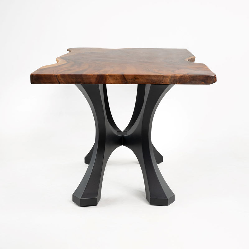 Table Base 328 Flutter 28H Heavy-Duty Metal Furniture Legs; turned table base; wood table base for marble top; double pedestal table base; etsy table base; table base pedestal; pedestal table base wood;