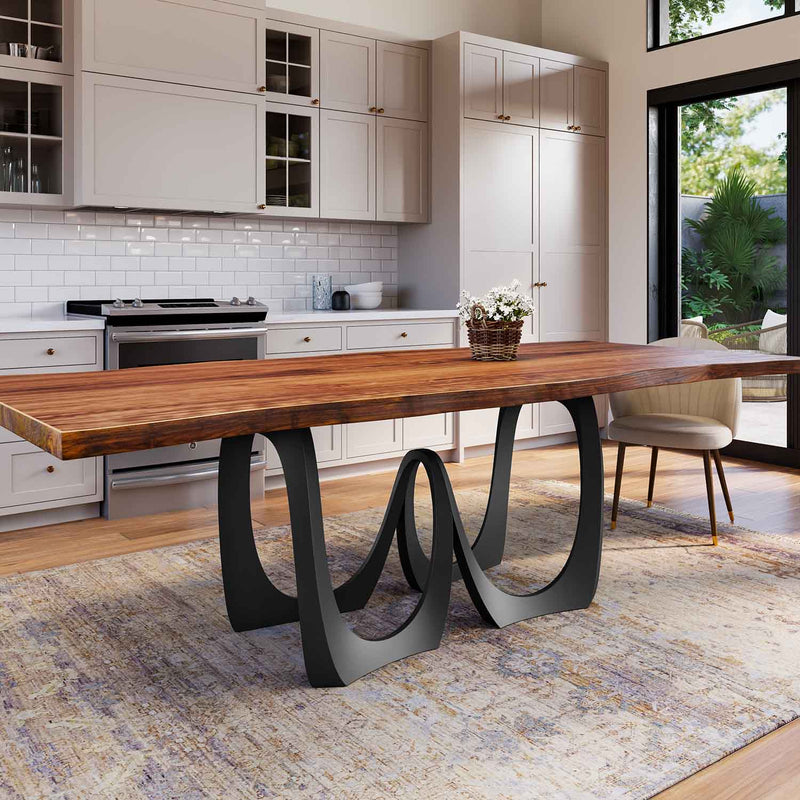 Table Base Design Table Base 332 Atlas 28H Modern Metal Furniture Legs - Flowyline