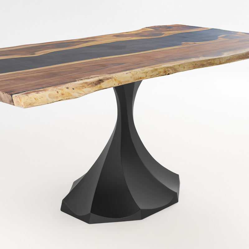 Table Base 333 Lithe 28H Metal Furniture Legs - Flowyline