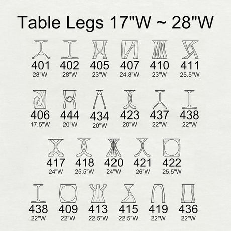 Metal Table Legs - - 24W, 28H inch - Set of 2 pcs metal table legs steel table legs modern coffee table kitchen and dining flowyline design outdoor furniture woodwork dining table handmade furniture rustic dining table reclaimed table industrial & rustic style heavy duty