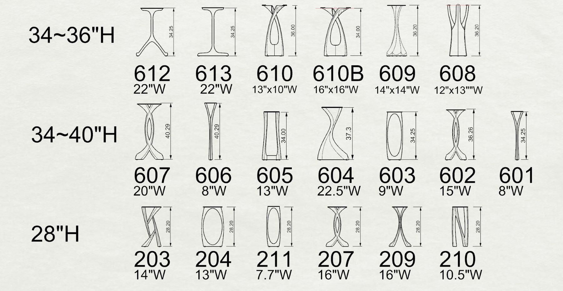 0229×kano - flow line table short - Flowyline 40