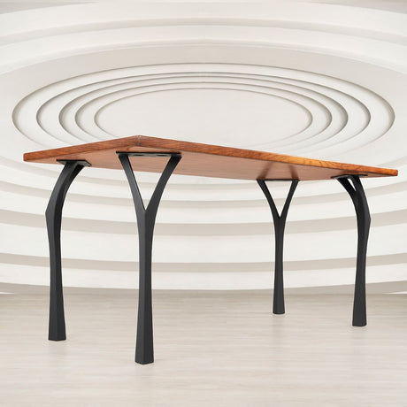 Table Legs 508 Faras 28H Modern Metal Furniture; metal table legs; table legs metal; metal dining table legs; steel table legs; iron table legs;