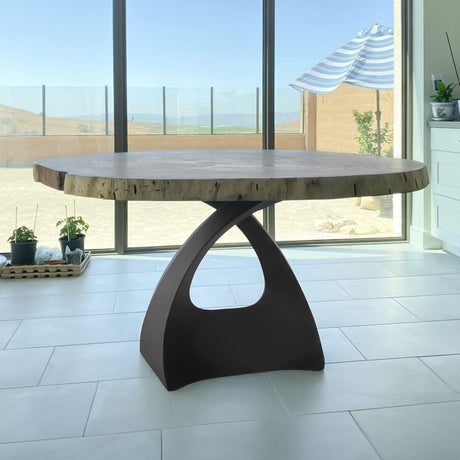 Metal Table Base 316 Tulipe dining table base tulip Pedestal table Base wooden metal diy table base farmhouse table legs wood table base home and living industrial and rustic style heavy duty