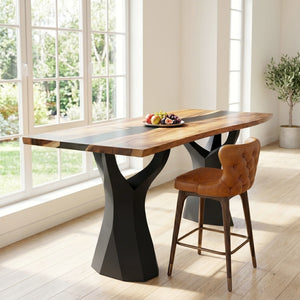 Counter Table Legs 620 Ramo 34" H Industrial Style DIY (Only 1 Leg)