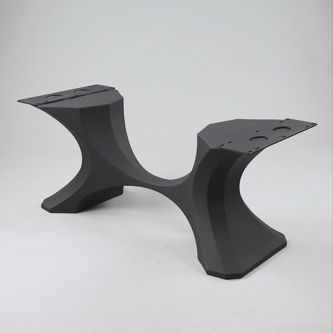 Coffee Table Legs 208 Haru 16H Modern Handmade Furniture live edge coffee table legs slab coffee table legs coffee table legs for live edge wood slab coffee table legs metal legs for live edge coffee table legs for live edge coffee table live edge coffee table metal legs live edge coffee table with hairpin legs